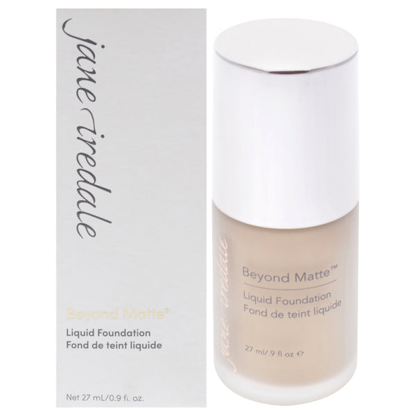 Jane Iredale Beyond Matte Liquid Foundation - M2 Fair to Light with Peach-Yellow Undertones by Jane Iredale for Women - 0.9 oz Foundation