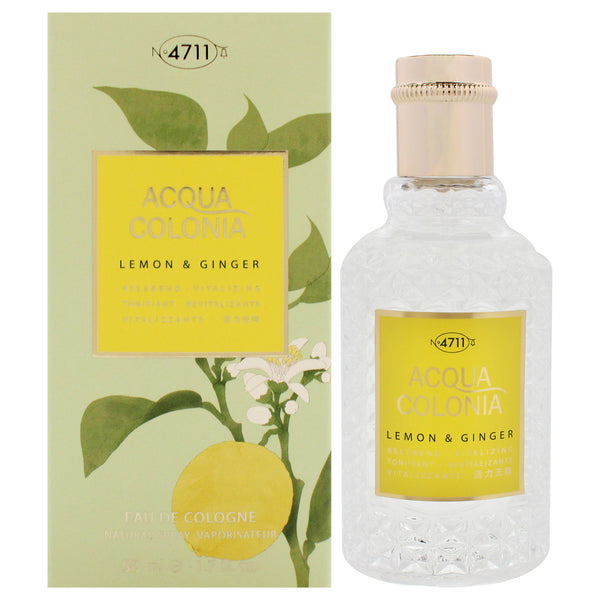 4711 Acqua Colonia - Lemon and Ginger by Muelhens for Unisex - 1.7 oz EDC Spray