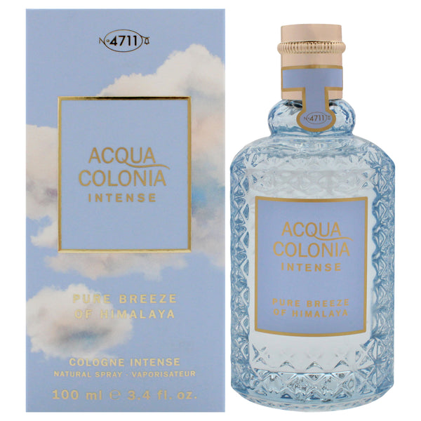 Muelhens 4711 Acqua Colonia Intense Pure Breeze of Himalaya by Muelhens for Unisex - 3.4 oz EDC Spray