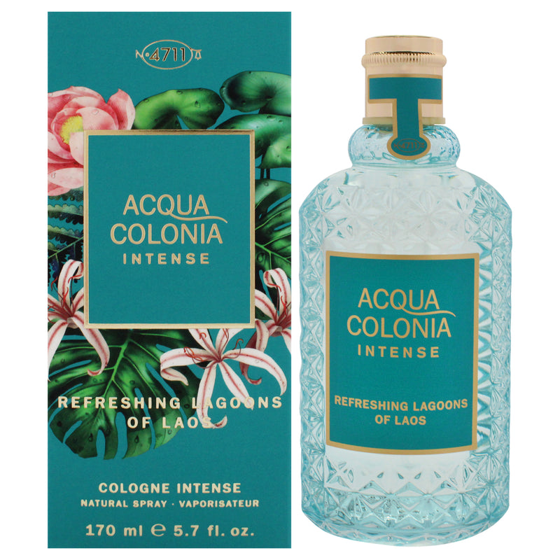 Muelhens 4711 Acqua Colonia Intense Refreshing Lagoons Of Laos by Muelhens for Unisex - 5.7 oz EDC Spray