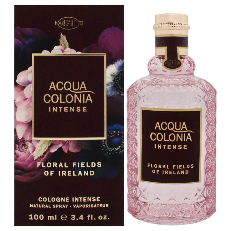 Muelhens 4711 Acqua Colonia Intense Floral Fields Of Ireland by Muelhens for Unisex - 3.4 oz EDC Spray