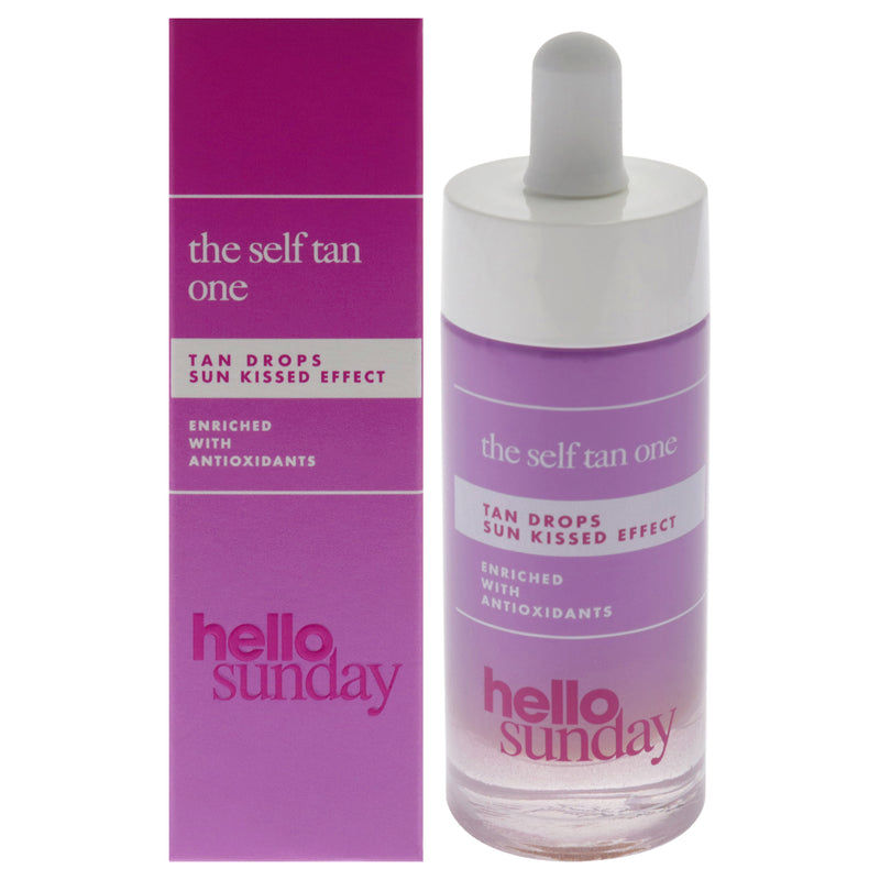 The Self Tan One Drops by Hello Sunday for Unisex - 1.1 oz Serum