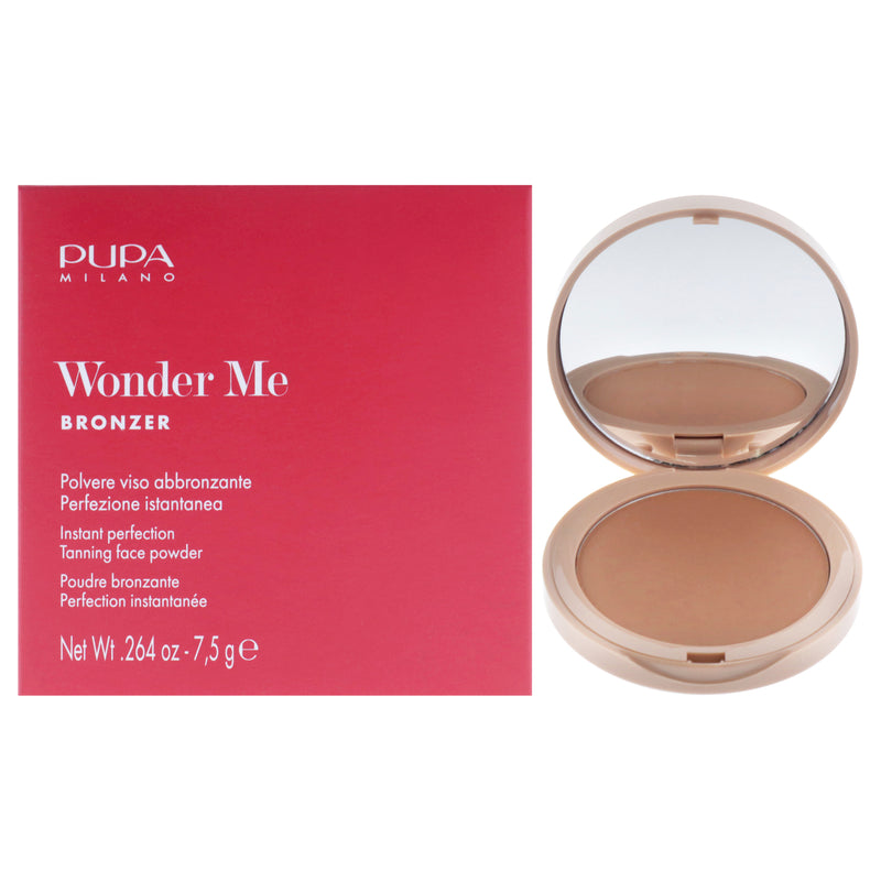 Wonder Me Bronzer - 002 Medium Warm by Pupa Milano for Women - 0.264 oz Bronzer