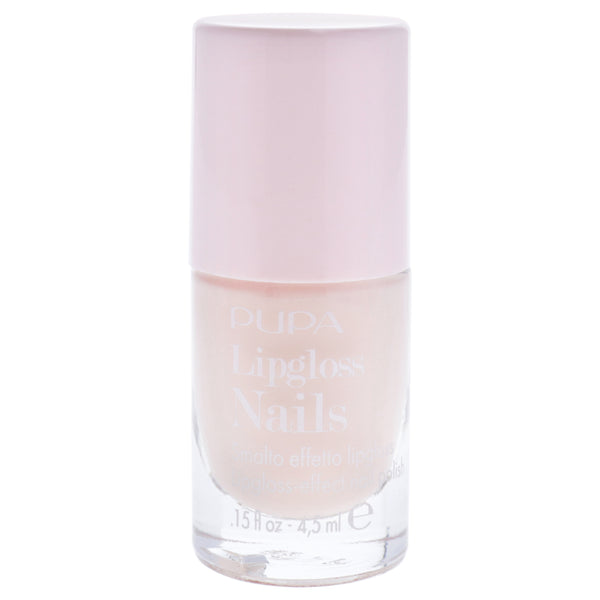 Lipgloss Nails Polish - 007 Ivory Cream by Pupa Milano for Women - 0.15 oz Nail Polish