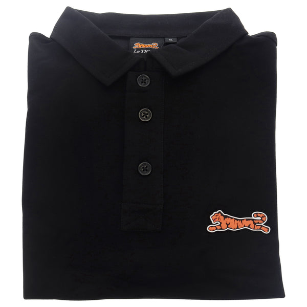 Le Tigre Classic Cotton Polo Shirt - Black by Le Tigre for Men - 1 Pc Shirt (XL)