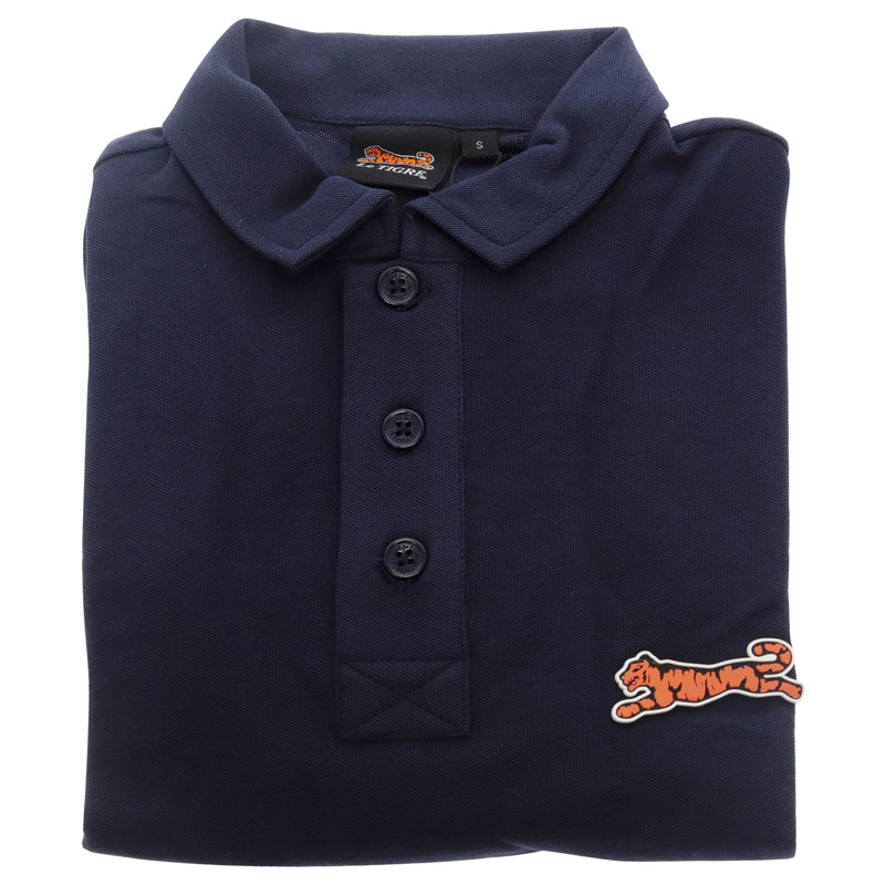 Le Tigre Classic Cotton Polo Shirt - Navy by Le Tigre for Men - 1 Pc Shirt (S)