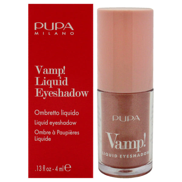 Vamp! Liquid Eyeshadow - 002 Golden Rose by Pupa Milano for Women - 0.13 oz Eye Shadow