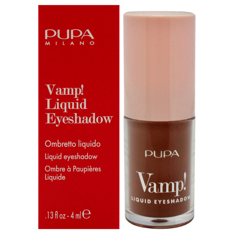 Vamp! Liquid Eyeshadow - 011 Mocha by Pupa Milano for Women - 0.13 oz Eye Shadow