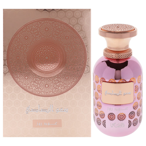 Rasasi Somow Al Rasasi Lamaan Collection - Oud Rose by Rasasi for Women - 3.38 oz EDP Spray