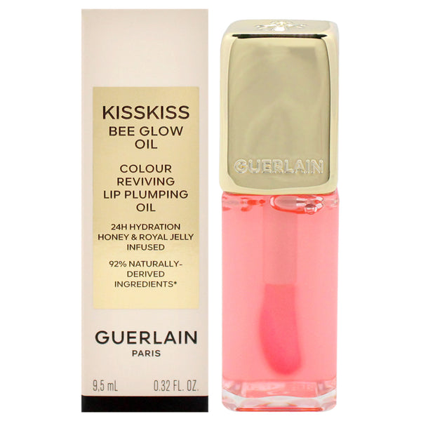 Kiss Kiss Bee Glow Oil - 258 Rose Glow by Guerlain for Women - 0.32 oz Lip Oil