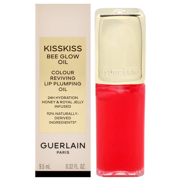 Kiss Kiss Bee Glow Oil - 775 Poppy Glow by Guerlain for Women - 0.32 oz Lip Oil