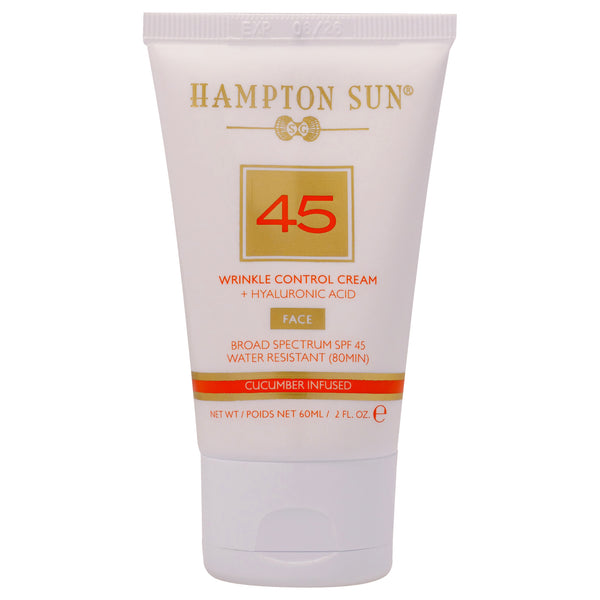 Hampton Sun Wrinkle Control Face Cream SPF 45 by Hampton Sun for Unisex - 2 oz Cream