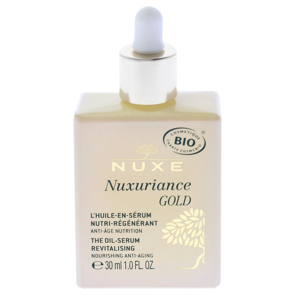 Nuxe Nuxuriance Gold Oil Serum Revitalizing by Nuxe for Women - 1 oz Serum