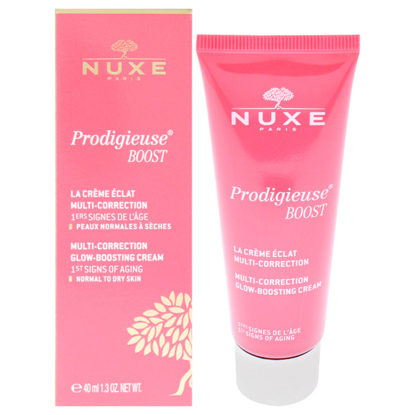 Nuxe Prodigieuse Boost Multi Correction Glow Boosting Cream by Nuxe for Women - 1.3 oz Cream