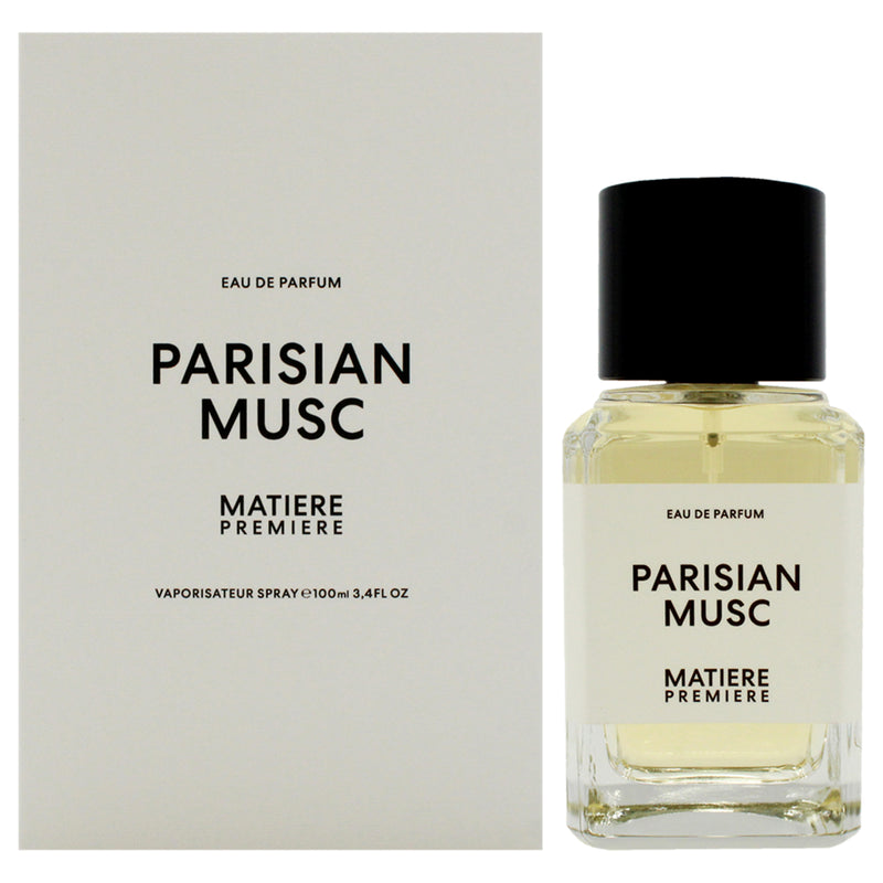 Parisian Musc by Matiere Premiere for Unisex - 3.4 oz EDP Spray