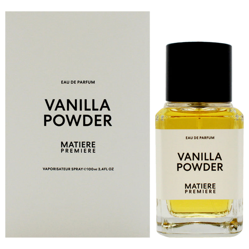 Vanilla Powder by Matiere Premiere for Unisex - 3.4 oz EDP Spray