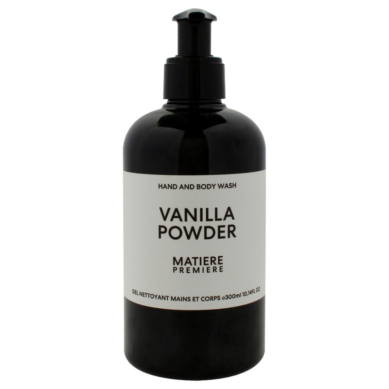 Matiere Premiere Hand and Body Wash - Vanilla Powder by Matiere Premiere for Unisex - 10.14 oz Body Wash