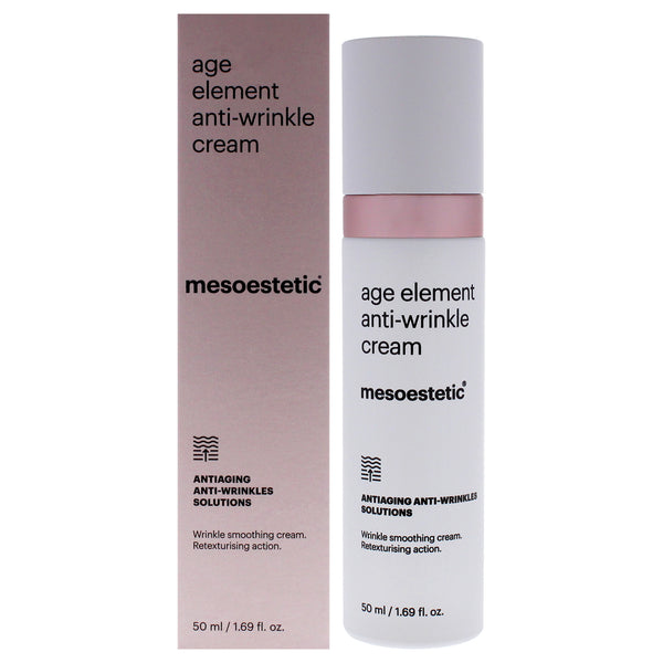 Mesoestetic Age Element Anti Wrinkle Cream by Mesoestetic for Unisex - 1.69 oz Cream