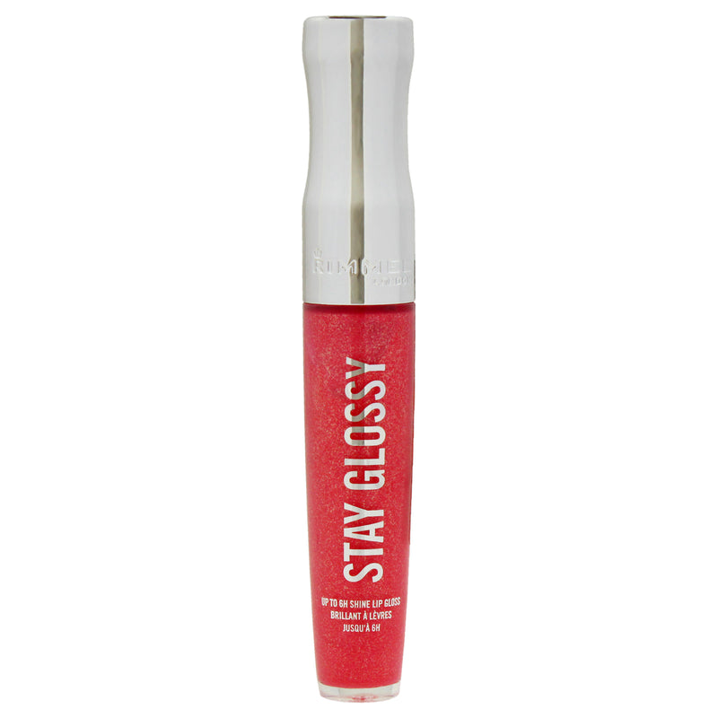 Stay Glossy Lip Gloss - 300 Ready To Flamingle by Rimmel London for Women - 0.18 oz Lip Gloss