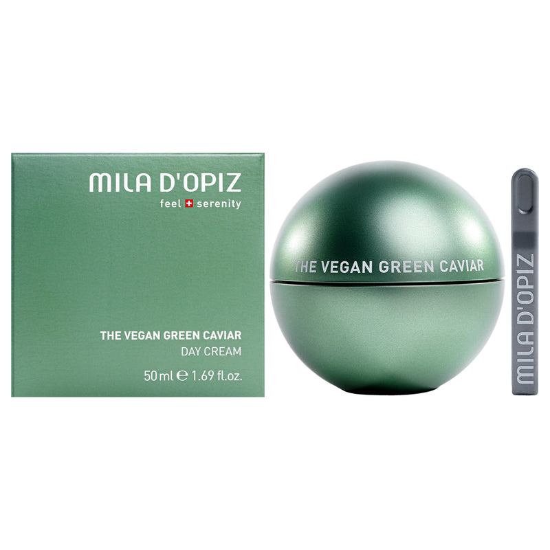 Mila D Opiz The Vegan Green Caviar Day Cream by Mila D Opiz for Women - 1.69 oz Cream