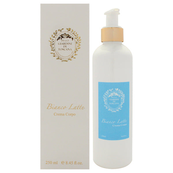 Bianco Latte Body Cream by Giardini Di Toscana for Unisex - 8.45 oz Body Cream