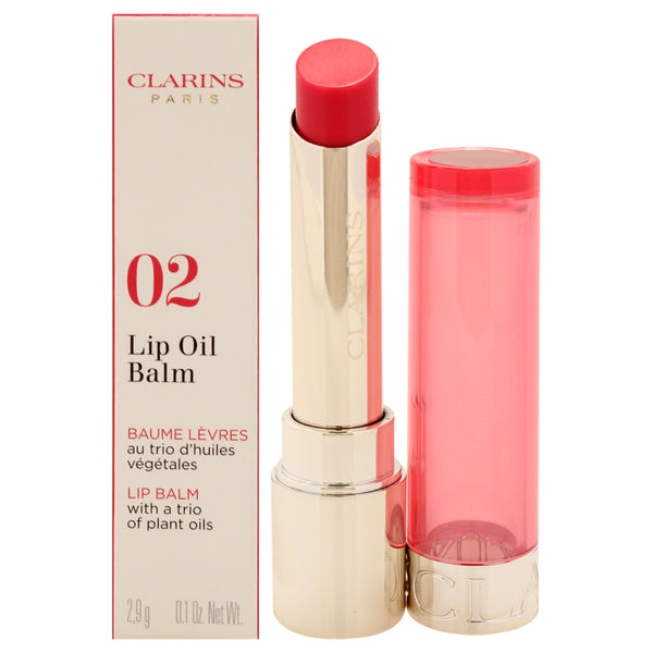 Clarins Lip Oil Balm - 02 Pitaya by Clarins for Women - 0.1 oz Lip Balm