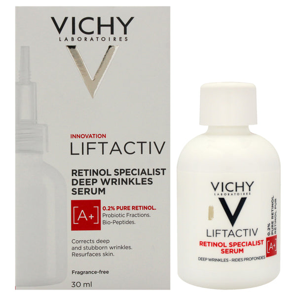 Liftactiv Retinol Specialist Deep Wrinkles Serum by Vichy Laboratories for Unisex - 1 oz Serum