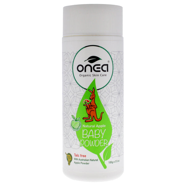 ONEA Natural Apple Baby Powder by ONEA for Kids - 3.5 oz Powder