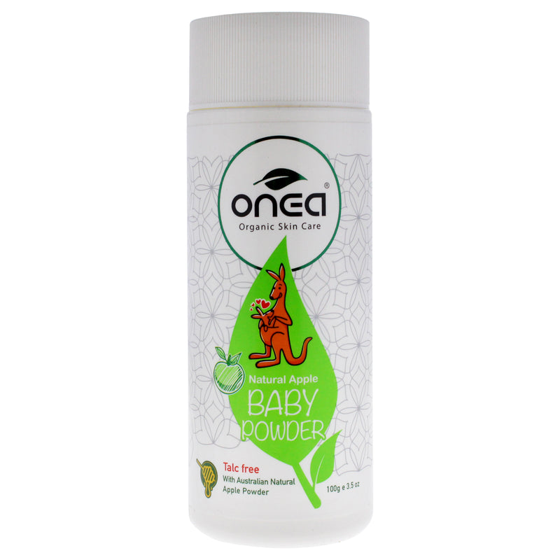 ONEA Natural Apple Baby Powder by ONEA for Kids - 3.5 oz Powder