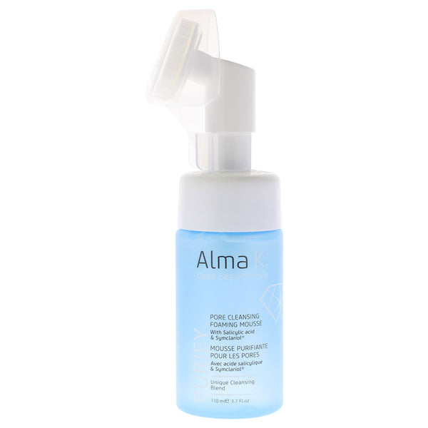 Pore Cleansing Foaming Mousse by Alma K for Women - 3.4 oz Cleanser