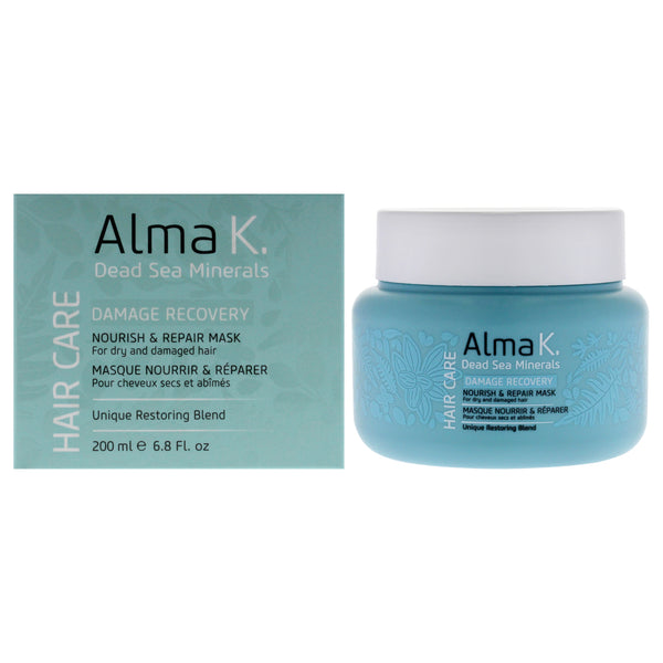 Nourish and Repair Hair Mask by Alma K for Women - 6.8 oz Masque