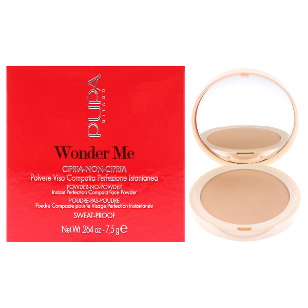 Wonder Me Powder No Powder - 040 Sand by Pupa Milano for Women - 0.26 oz Powder