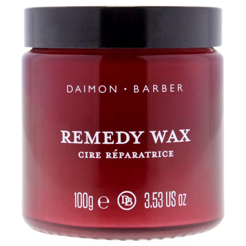 Daimon Barber Remedy Wax by Daimon Barber for Men - 3.53 oz Wax