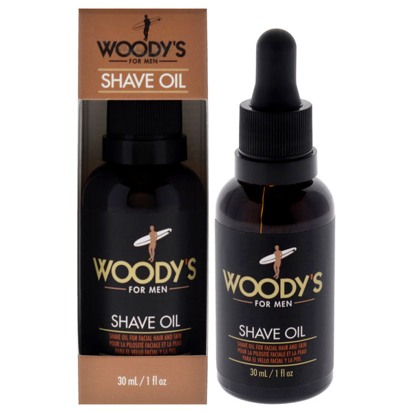 Woodys Shave Oil by Woodys for Men - 1 oz Oil