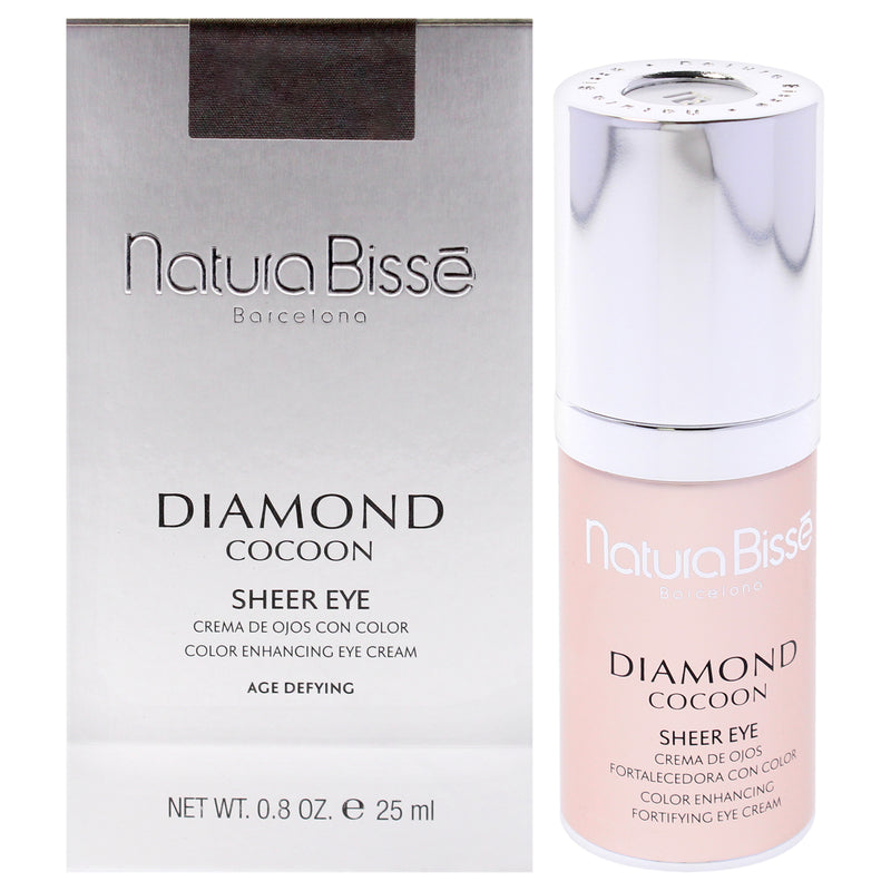 Natura Bisse Diamond Cocoon Sheer Color Enchancing Eye Cream by Natura Bisse for Women - 0.8 oz Cream