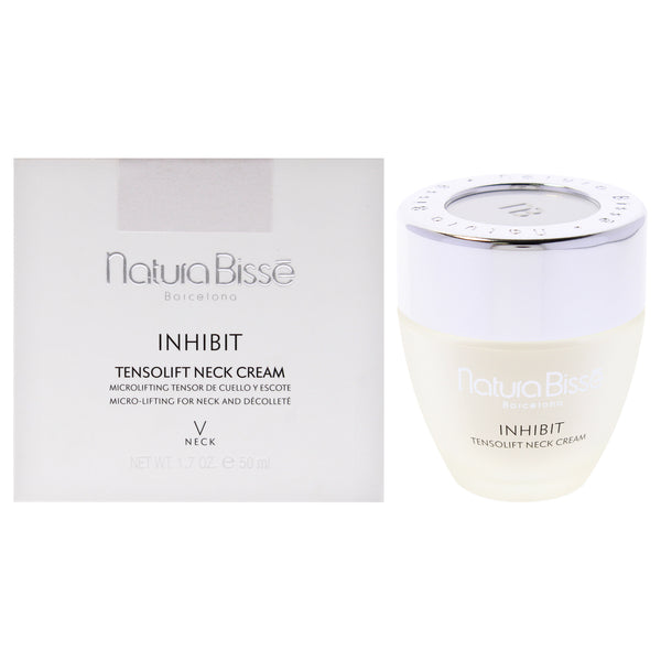 Natura Bisse Inhibit Tensolift Neck Cream by Natura Bisse for Women - 1.7 oz Cream