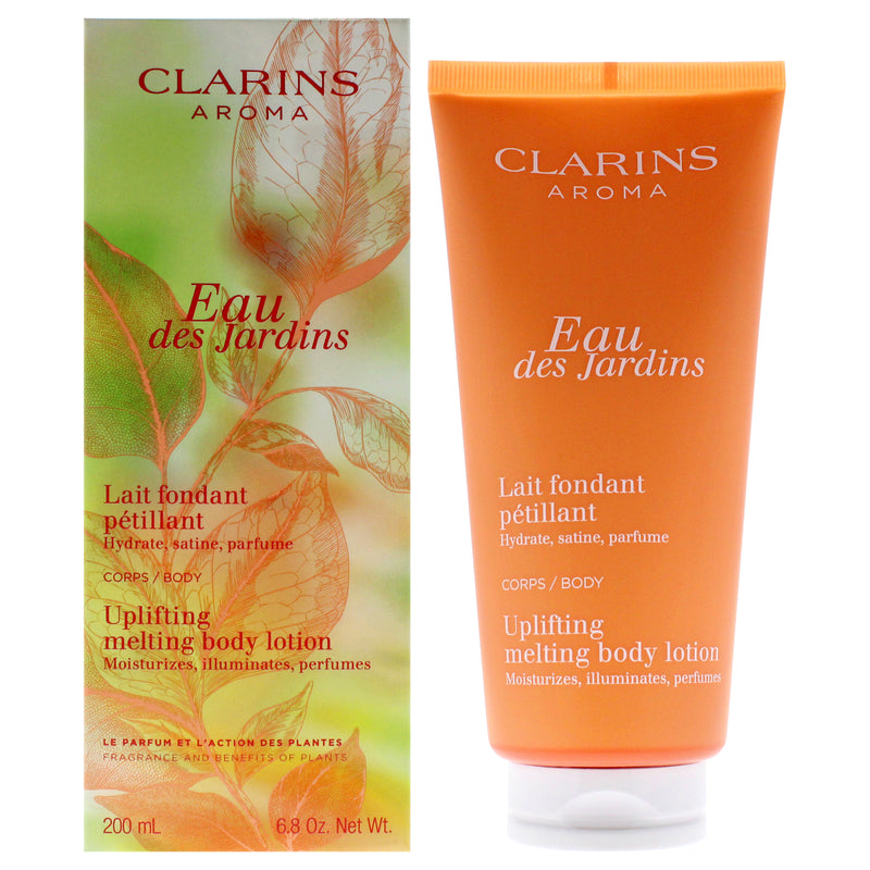 Clarins Eau Des Jardins Uplifting Melting by Clarins for Unisex - 6.8 oz Body Lotion