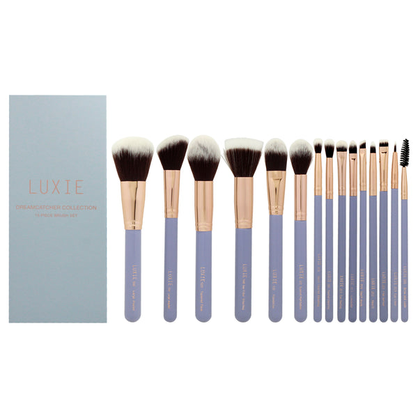 Dreamcatcher Collection Brush Set by Luxie for Women - 15 Pc Brush