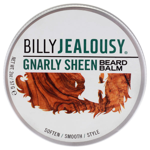 Billy Jealousy Gnarly Sheen Beard Balm by Billy Jealousy for Men - 2 oz Balm