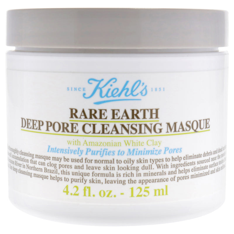 Rare Earth Deep Pore Cleansing Masque by Kiehls for Unisex - 4.2 oz Mask