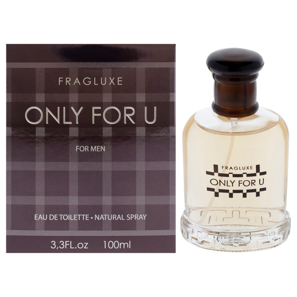 Only For U by Fragluxe for Men - 3.3 oz EDT Spray