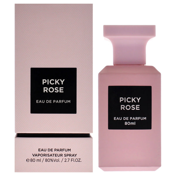 Picky Rose by Fragrance World for Women - 2.7 oz EDP Spray