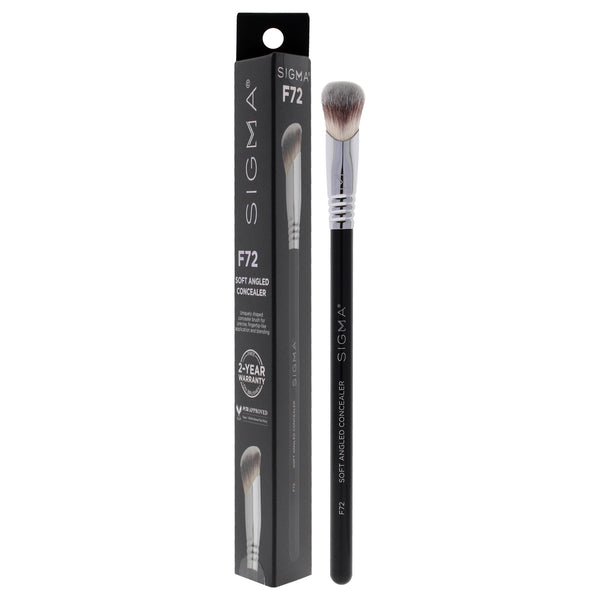 Soft Angled Concealer Brush - F72 by SIGMA for Women - 1 Pc Brush