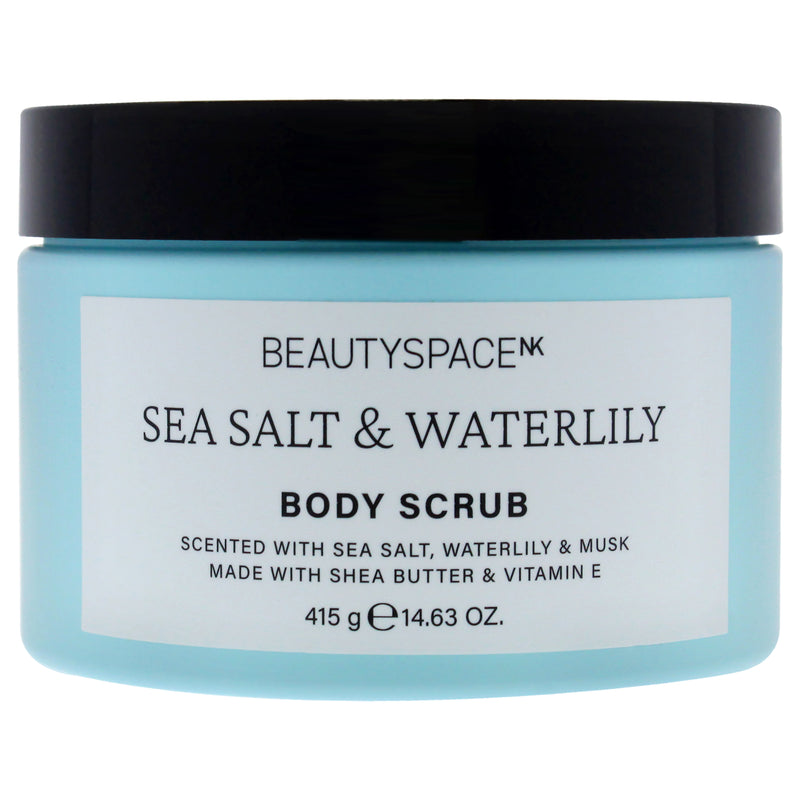 SpaceNK Beauty Space Body  Scrub - Sea Salt and Waterlily by SpaceNK for Unisex - 14.63 oz Body Scrub