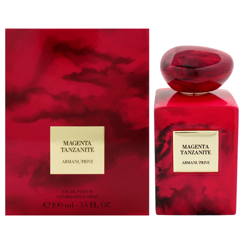 Prive Magenta Tanzanite by Giorgio Armani for Unisex - 3.4 oz EDP Spray