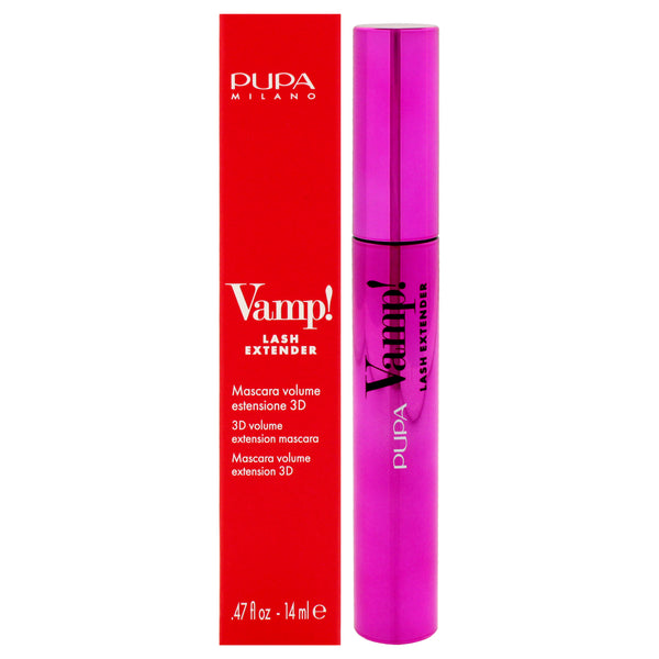 Vamp! Lash Extender Mascara - 112 Extra Black by Pupa Milano for Women - 0.47 oz Mascara