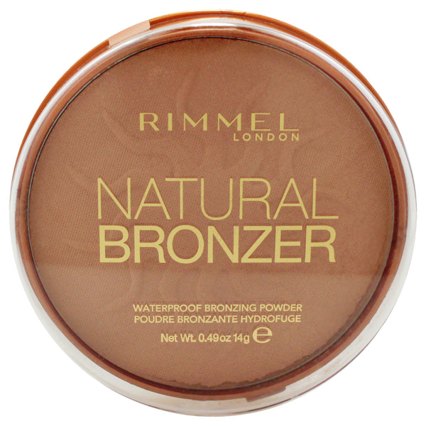 Natural Bronzer Waterproof Powder - 022 Sun Bronze by Rimmel London for Women - 0.49 oz Bronzer