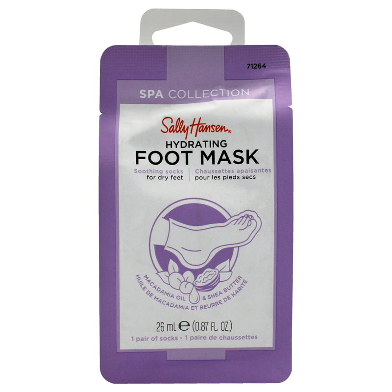 Spa Collection Hydrating Foot Mask by Sally Hansen for Women - 2 Pc Mask