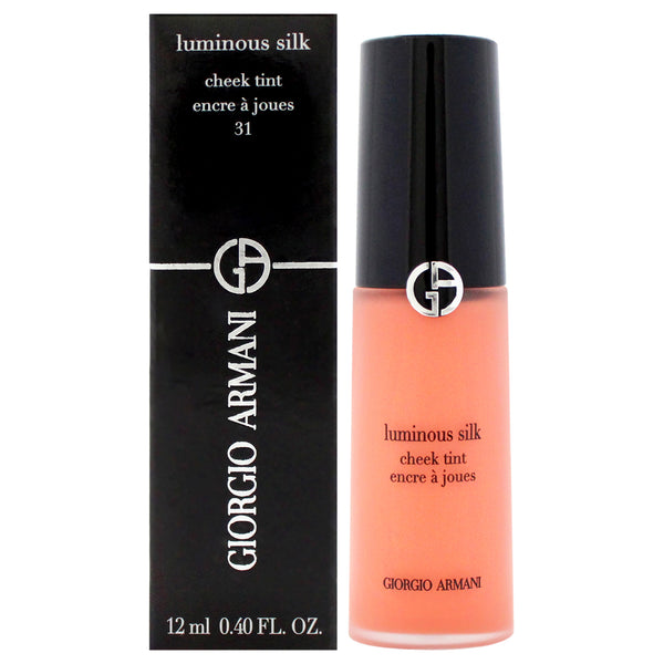 Luminous Silk Cheek Tint - 31 Vivid Coral by Giorgio Armani for Women - 0.4 oz Blush