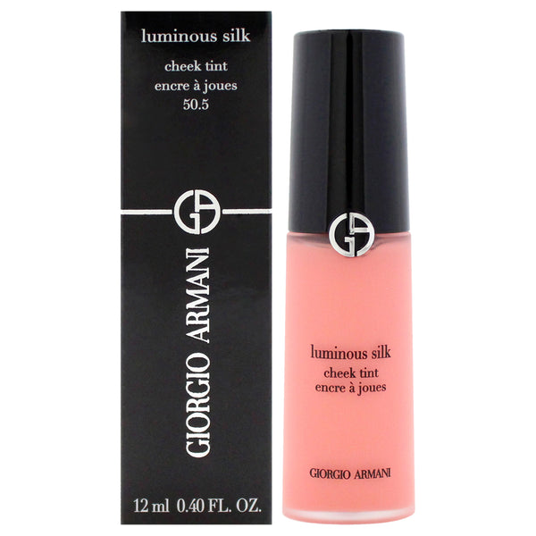 Luminous Silk Cheek Tint - 50.5 Rose Peach by Giorgio Armani for Women - 0.4 oz Blush